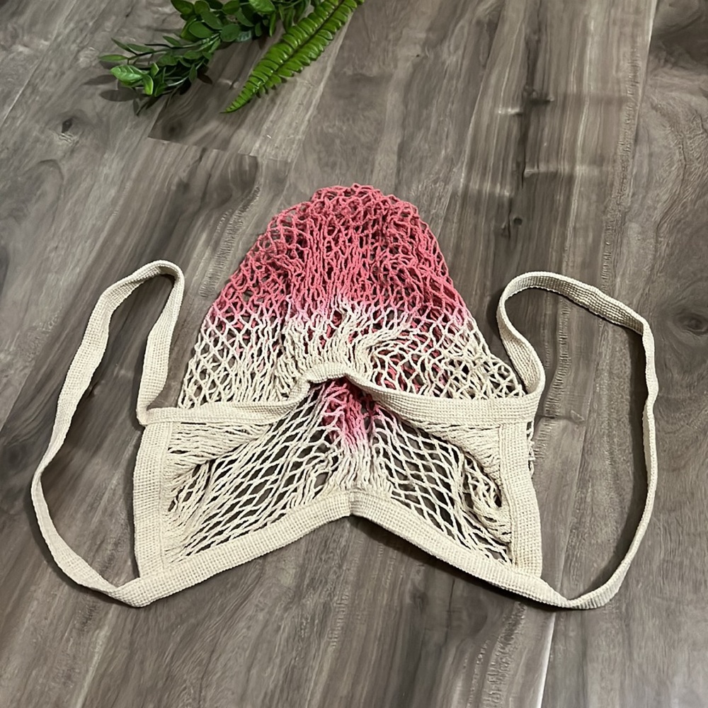 🔥 4 for $25🔥 WOVEN Dip Dye Tote Bag - NEW - Picture 2 of 2